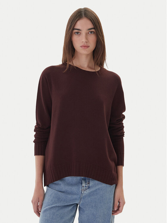 Kontatto Megztinis · Ruda · Relaxed Fit