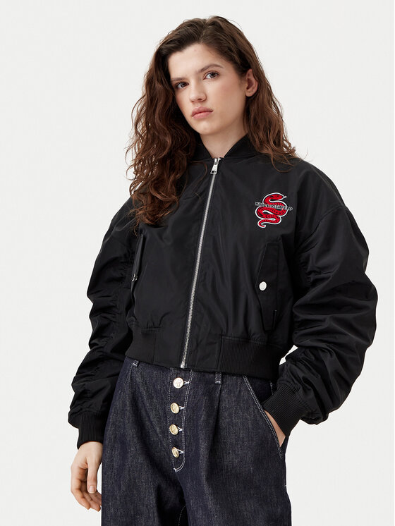 KARL LAGERFELD Bomber striukė · Juoda