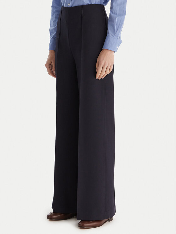 Tommy Hilfiger Palazzo kelnės · Tamsiai mėlyna · Regular Fit