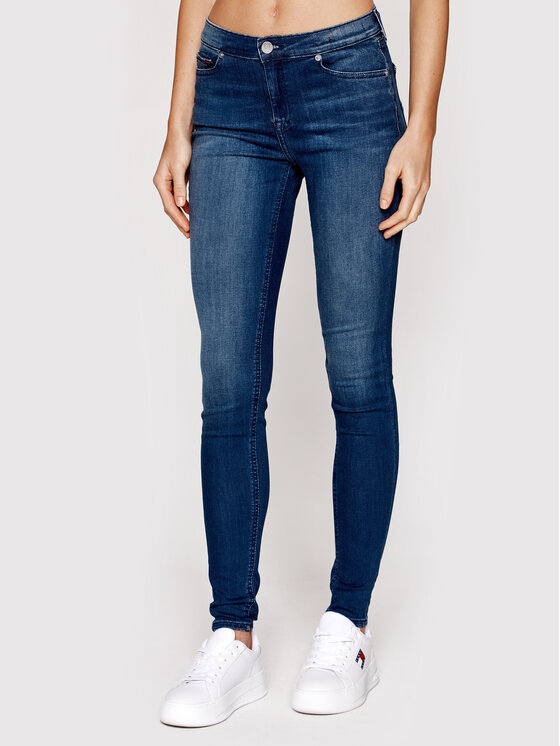Tommy Jeans Džinsai · Tamsiai mėlyna · Skinny Fit