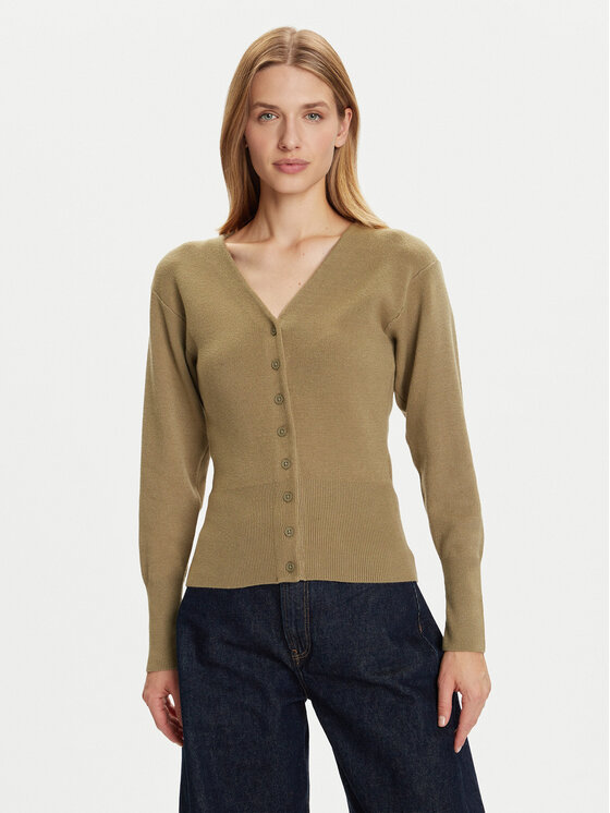 Vero Moda Kardiganas · Žalia · Regular Fit