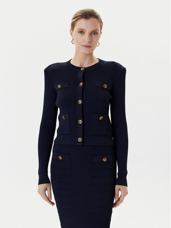 Guess Kardiganas · Tamsiai mėlyna · Regular Fit