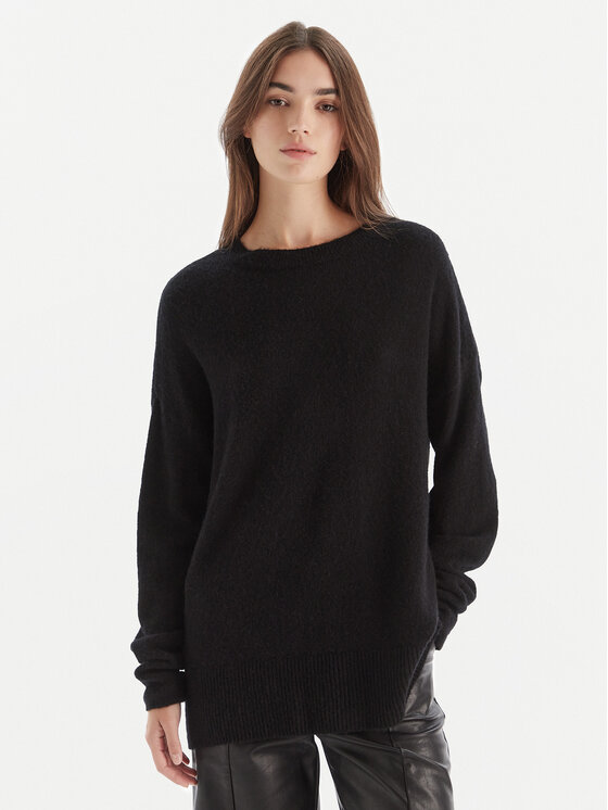 Patrizia Pepe Megztinis · Juoda · Regular Fit