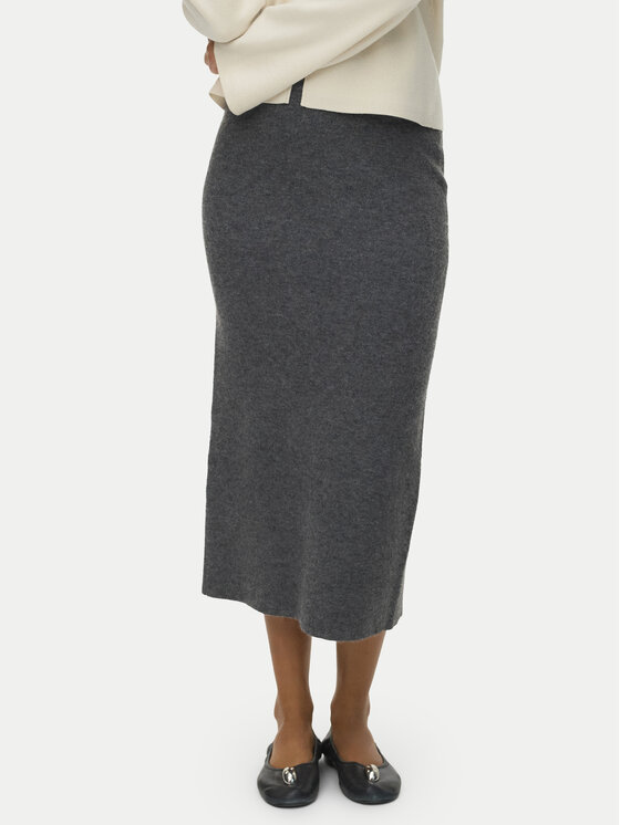 Vero Moda Tiesus sijonas · Pilka