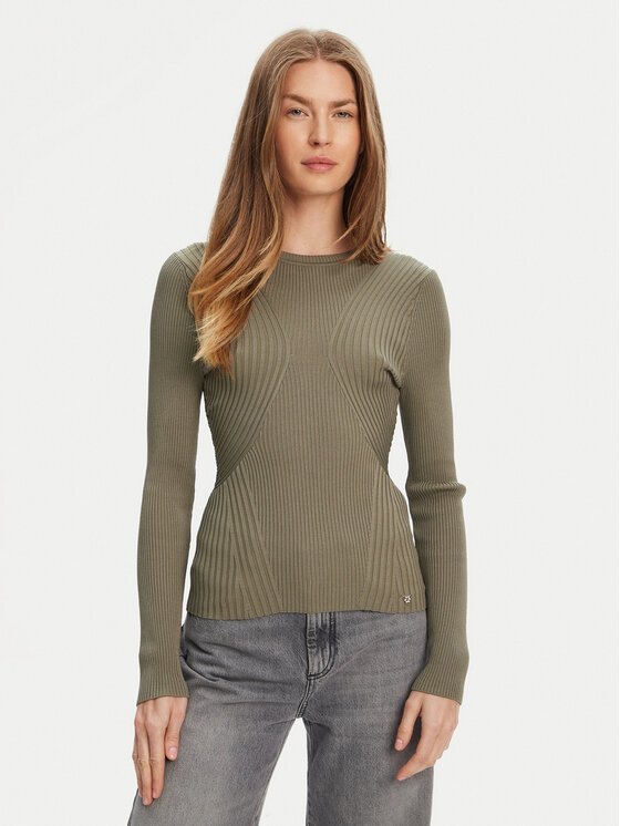 Guess Megztinis · Žalia · Regular Fit