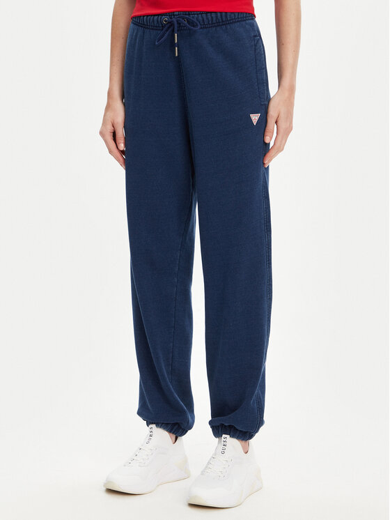 Guess Jeans Sportinės kelnės · Tamsiai mėlyna · Regular Fit