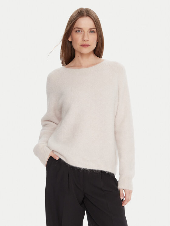 Kontatto Megztinis · Écru · Relaxed Fit