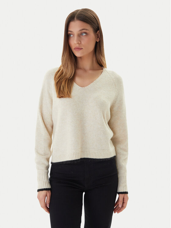 Vero Moda Megztinis · Smėlio · Regular Fit