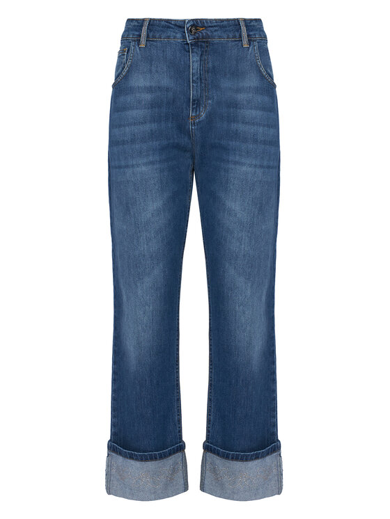 Rinascimento Džinsai · Mėlyna · Relaxed Fit