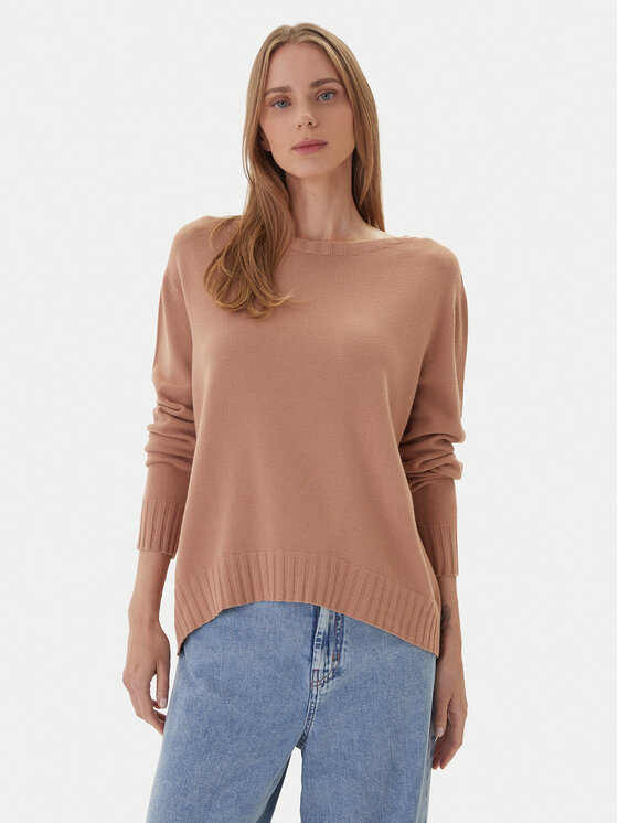 Kontatto Megztinis · Smėlio · Relaxed Fit