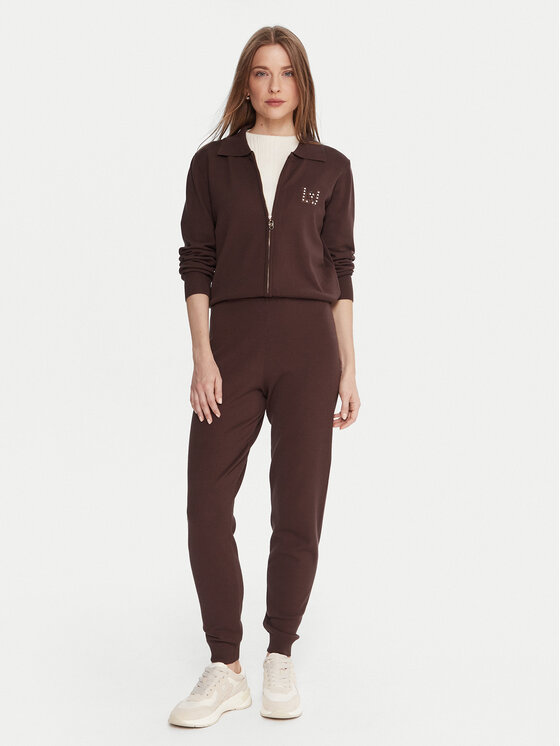 Liu Jo Sport Sportinis kostiumas TF5249 MS63L Ruda Regular Fit
