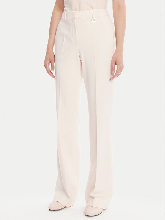 JOOP! Medžiaginės kelnės · Écru · Slim Fit