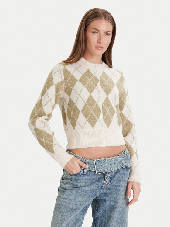 Vero Moda Kardiganas · Žalia · Regular Fit