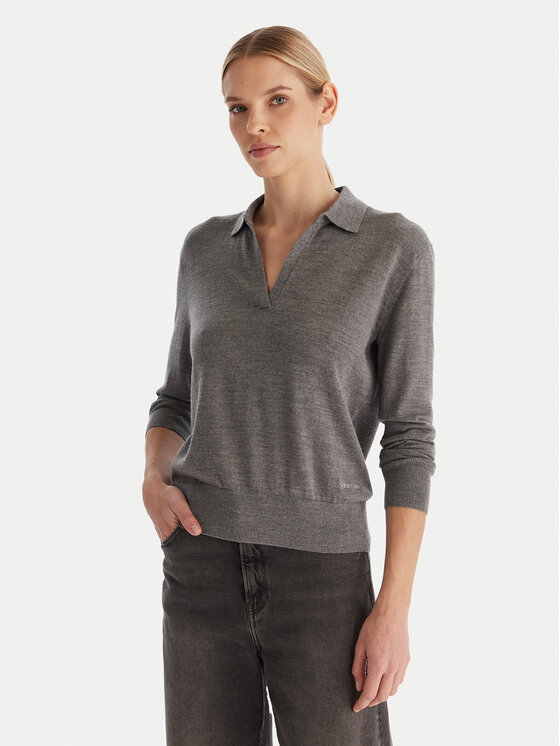Calvin Klein Megztinis · Pilka · Regular Fit