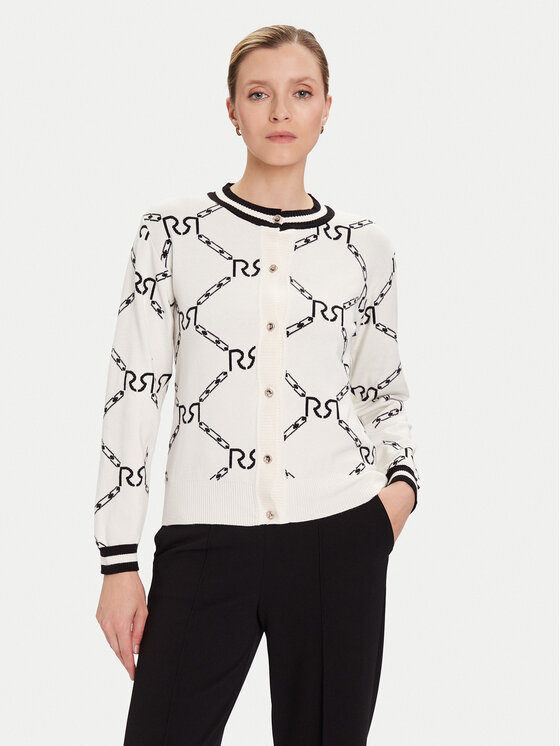 Rinascimento Kardiganas · Balta · Regular Fit