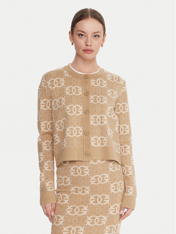 PINKO Kardiganas · Smėlio · Regular Fit