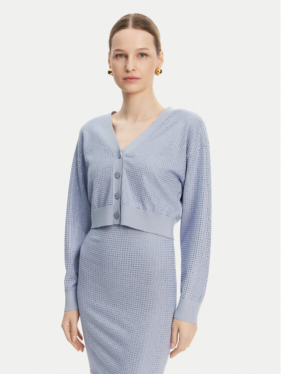 Guess Kardiganas · Mėlyna · Regular Fit