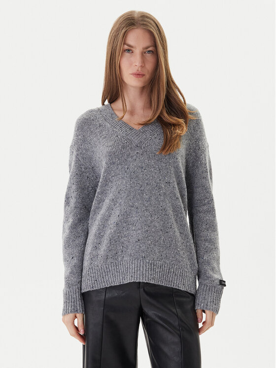 Calvin Klein Jeans Megztinis · Pilka · Regular Fit