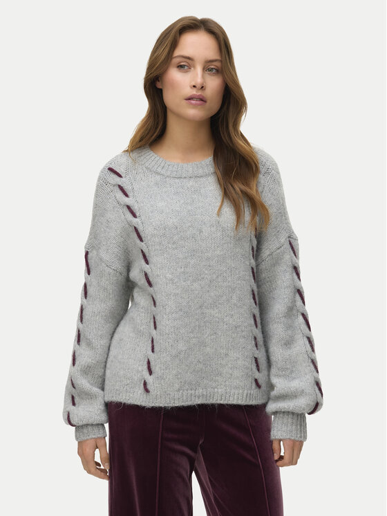 Vero Moda Megztinis · Pilka · Relaxed Fit