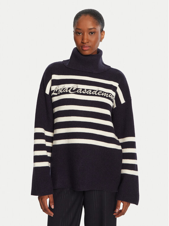 LOLA CASADEMUNT Golfas · Tamsiai mėlyna · Relaxed Fit