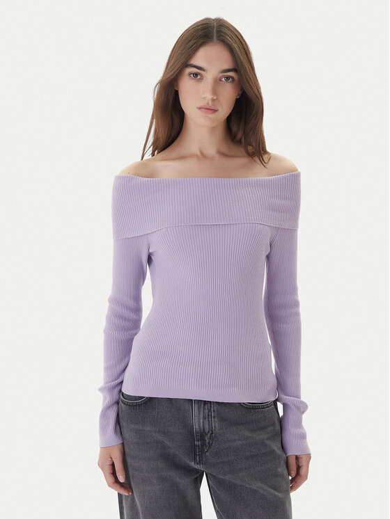 Kontatto Megztinis · Violetinė · Regular Fit