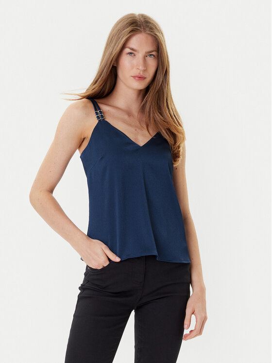 Morgan Marškinėliai · Mėlyna