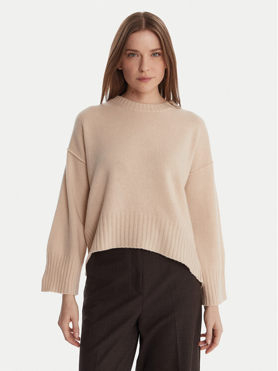 Marella Megztinis · Écru · Relaxed Fit