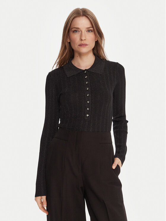 Kodas 20MAY Gaudi Megztinis · Juoda · Slim Fit