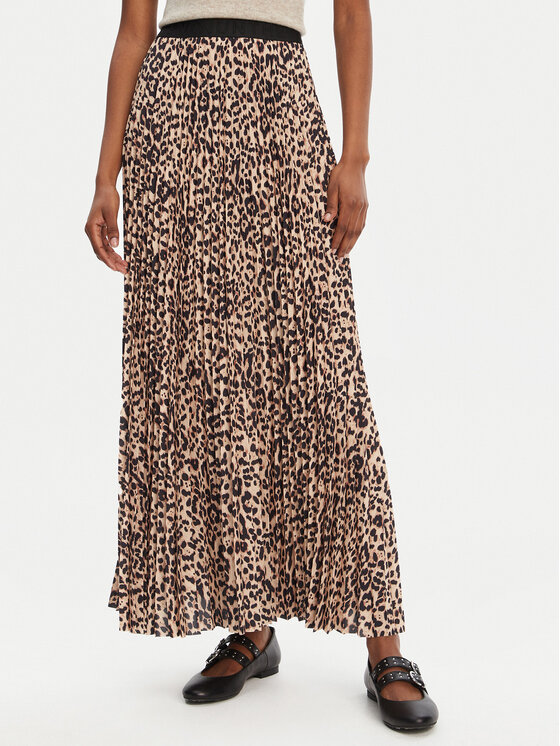 Munthe Plisuotas sijonas · Ruda · Midi
