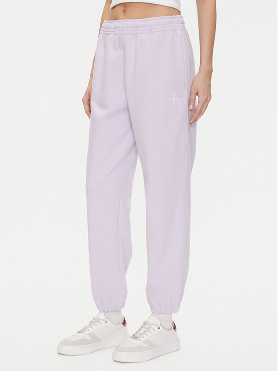 Calvin Klein Jeans Sportinės kelnės · Violetinė · Regular Fit