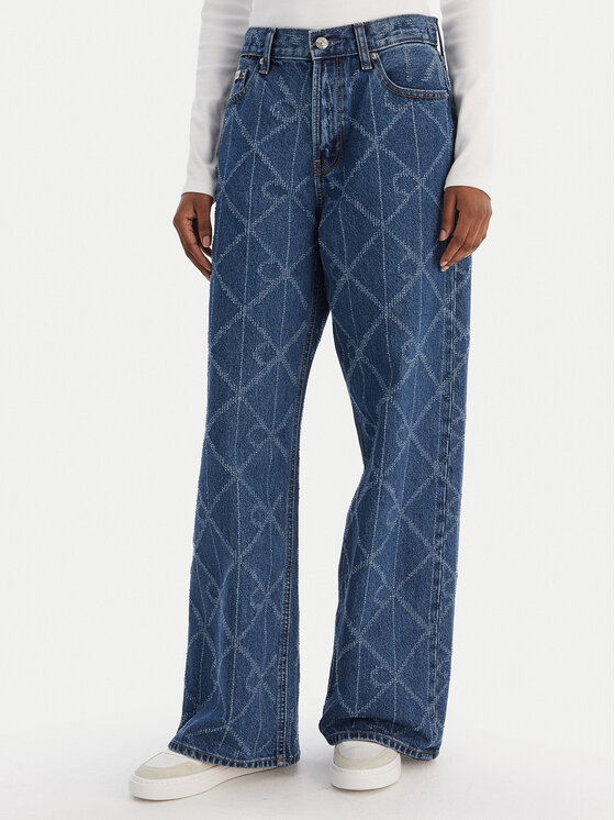 Calvin Klein Jeans Džinsai · Mėlyna · Regular Fit