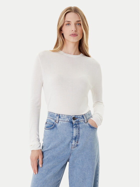 Calvin Klein Megztinis · Écru · Regular Fit