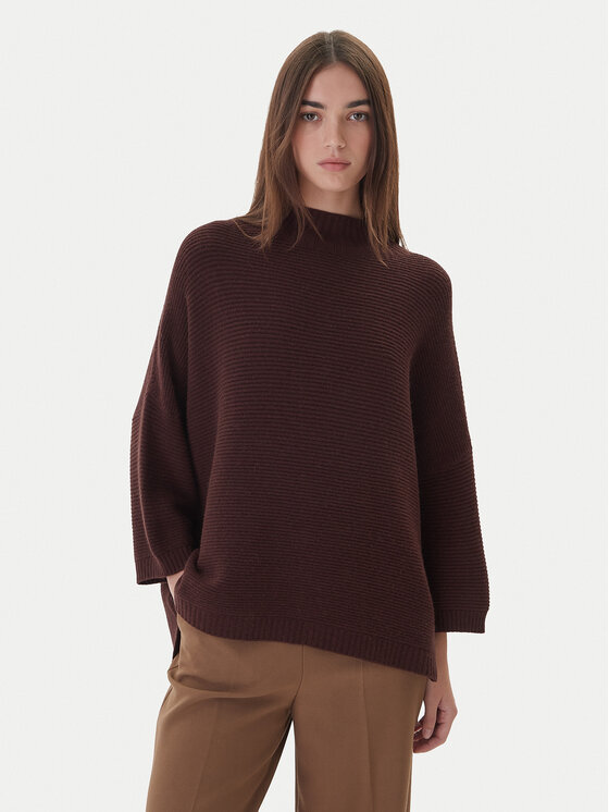 Kontatto Megztinis · Ruda · Relaxed Fit