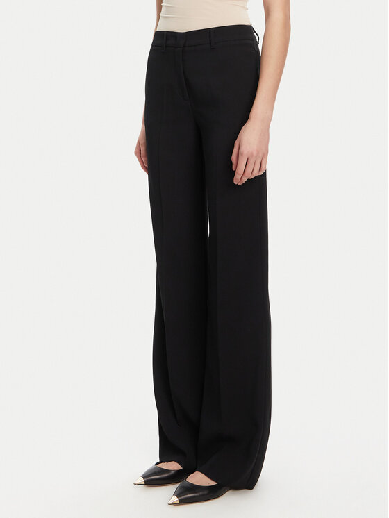 Marella Palazzo kelnės · Juoda · Regular Fit