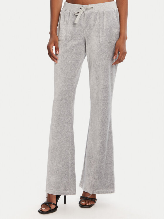 Juicy Couture Sportinės kelnės · Pilka · Slim Fit