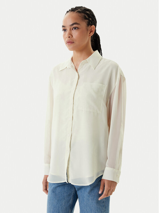 Calvin Klein Marškiniai · Écru