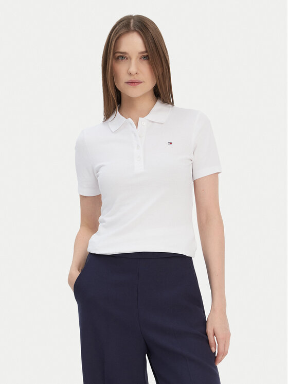 Tommy Hilfiger Polo marškinėliai · Balta