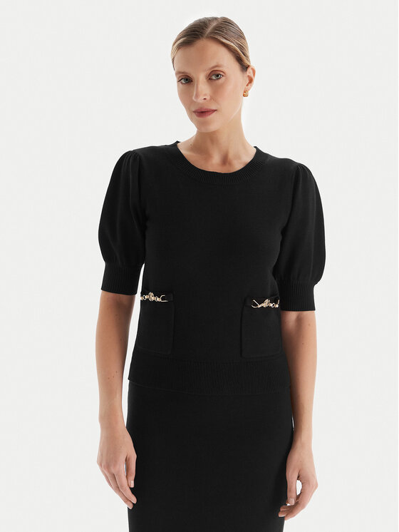 Kodas 20MAY Fracomina Megztinis · Juoda · Slim Fit