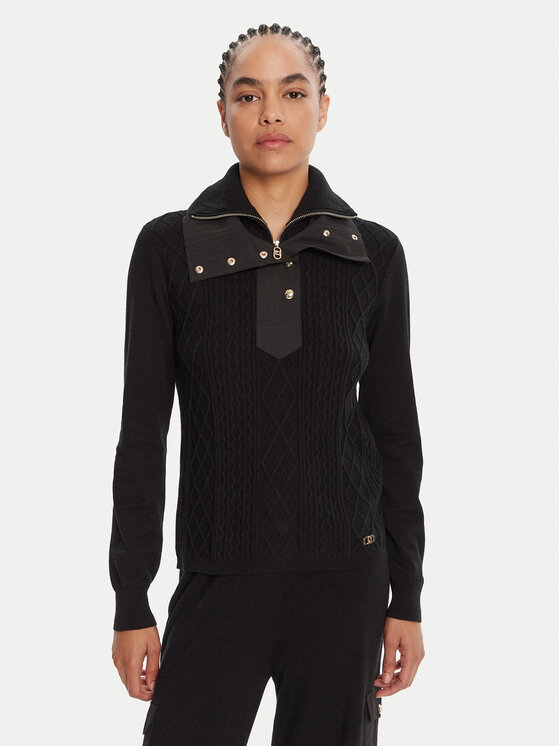 Liu Jo Sport Megztinis · Juoda · Regular Fit