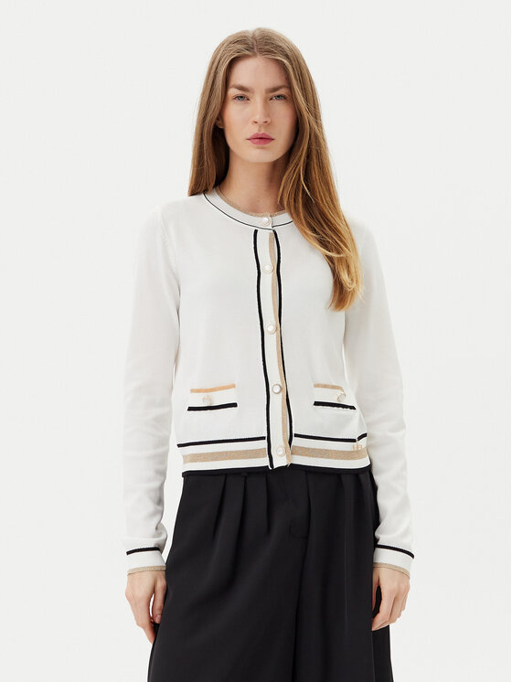 Artigli Kardiganas · Balta · Regular Fit
