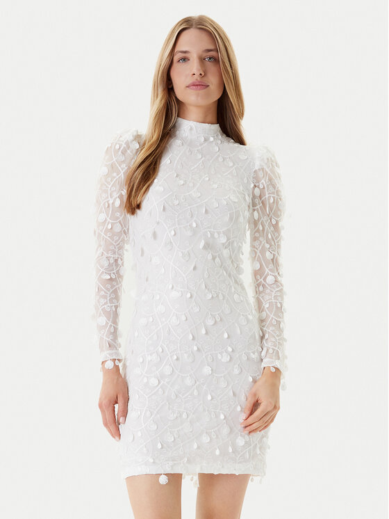 YAS Kokteilinė suknelė · Balta · Mini