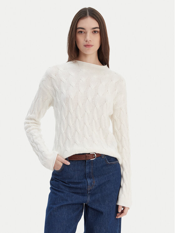 United Colors Of Benetton Megztinis · Balta · Regular Fit