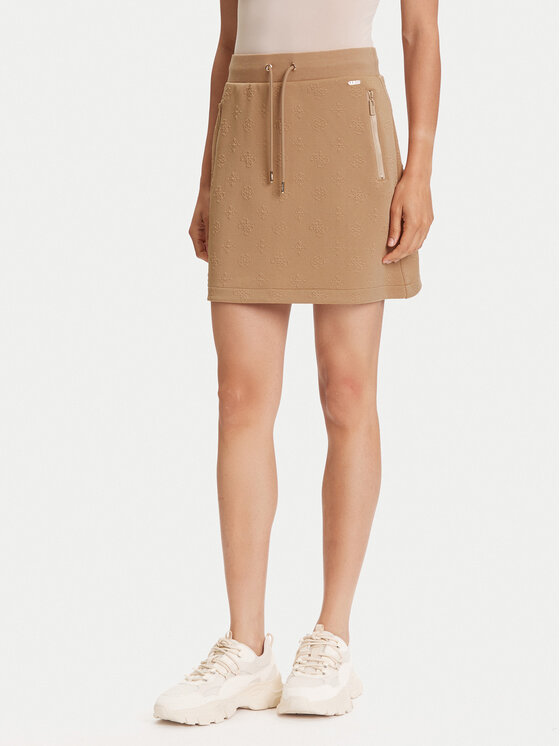 Guess Mini sijonas · Ruda