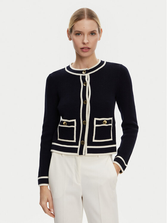 Luisa Spagnoli Kardiganas · Juoda · Slim Fit