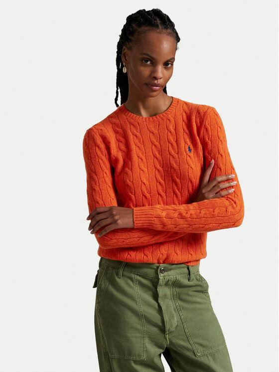 Polo Ralph Lauren Megztinis · Oranžinė · Slim Fit