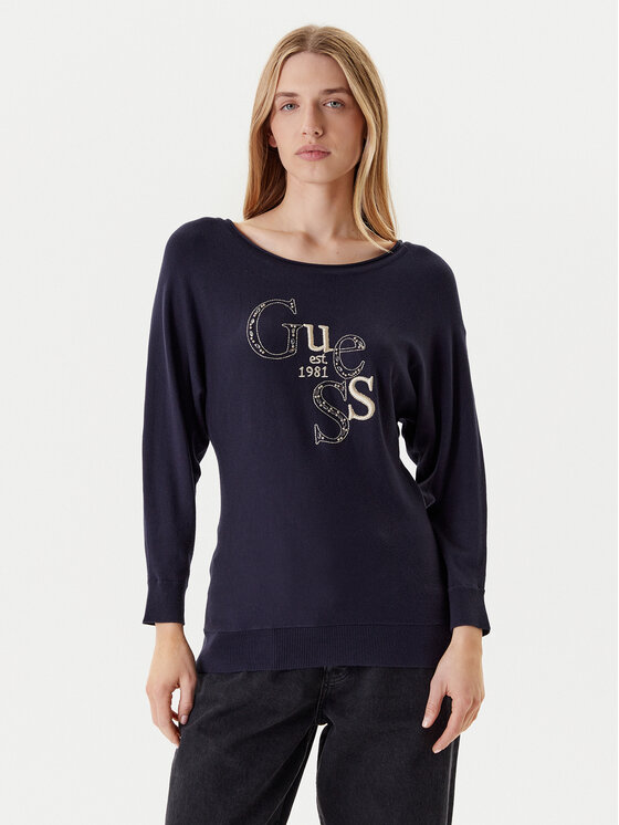 Guess Megztinis · Tamsiai mėlyna · Regular Fit