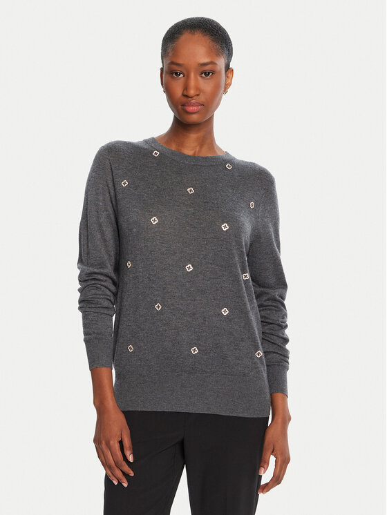 LOLA CASADEMUNT Megztinis · Pilka · Regular Fit