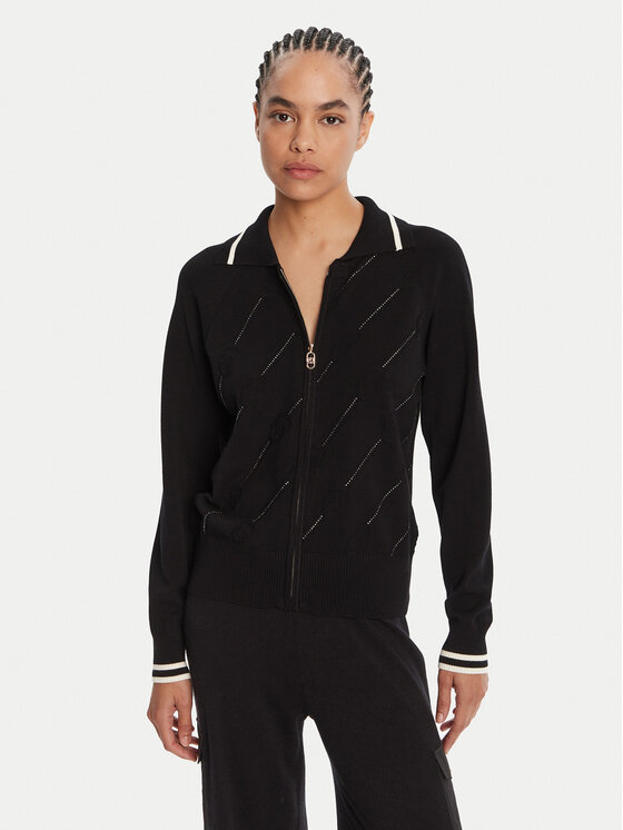 Liu Jo Sport Kardiganas · Juoda · Regular Fit