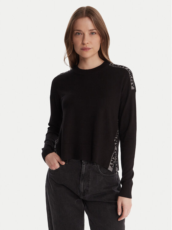 DKNY Megztinis · Juoda · Regular Fit