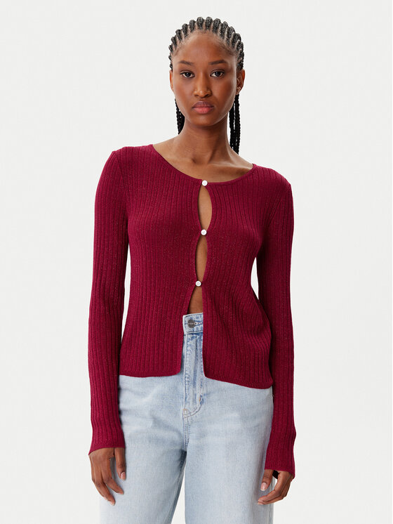 Morgan Kardiganas · Raudona · Slim Fit